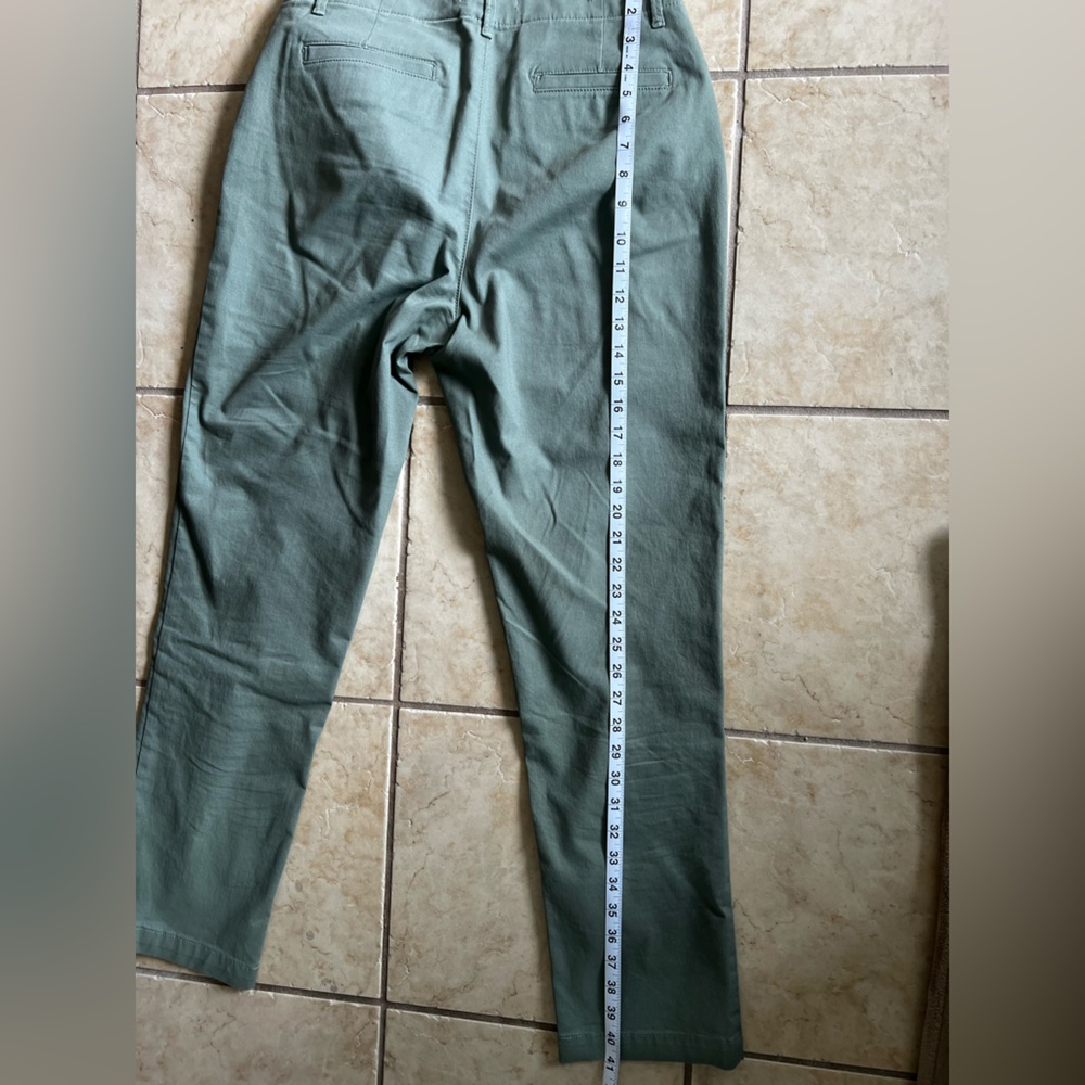 Loft Green Chino Pants - image 8